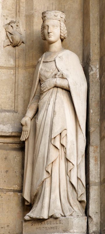 Isabella Lodewijk 's De Heilige van Frankrijk